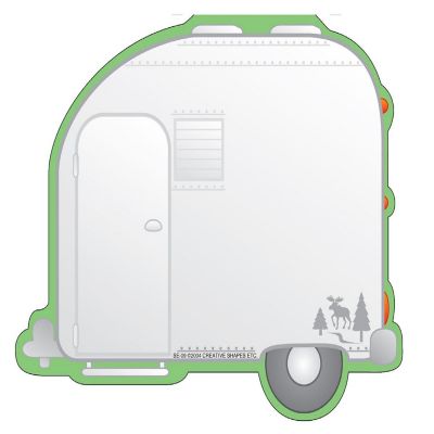 Creative Shapes Etc. - Large Notepad - Camper Image 1