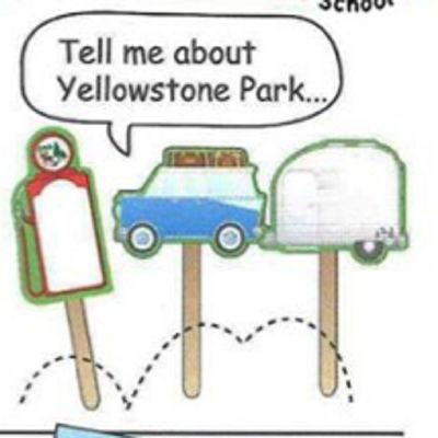 Creative Shapes Etc. - Large Notepad - Camper Image 2