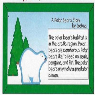 Creative Shapes Etc. - Large Notepad - Polar Bear Image 1