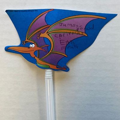 Creative Shapes Etc. - Large Notepad - Pterodactyl Image 1