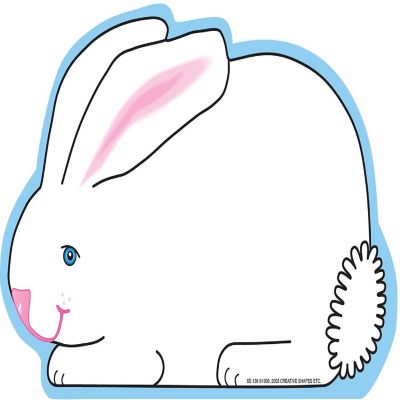 Creative Shapes Etc. - Large Notepad - Rabbit Image 1