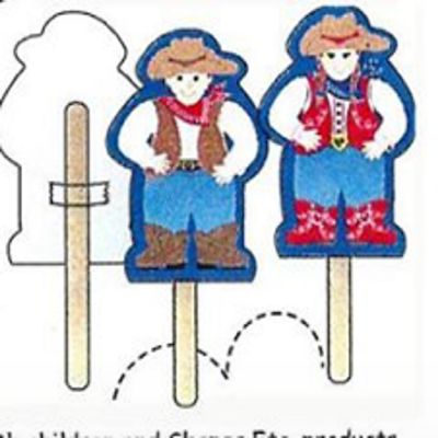 Creative Shapes Etc. - Mini Notepad - Cowboy Image 2