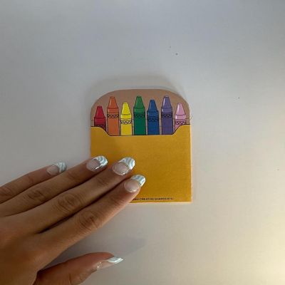 Creative Shapes Etc. - Mini Notepad - Crayon Box Image 1