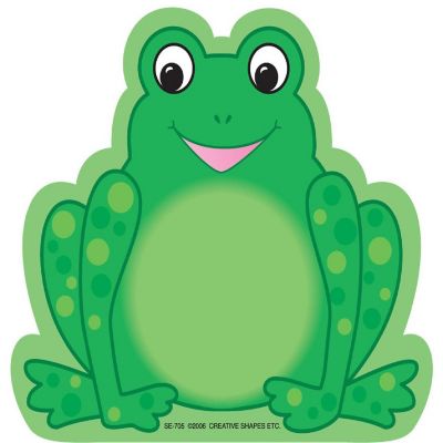 Creative Shapes Etc. - Mini Notepad - Frog Image 1