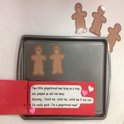 Creative Shapes Etc. - Mini Notepad - Gingerbread Man Image 1