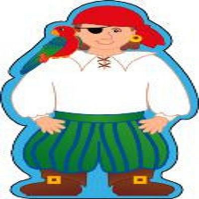 Creative Shapes Etc. - Mini Notepad - Pirate/boy Image 1