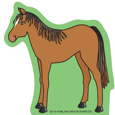 Creative Shapes Etc. - Mini Notepad - Pony Image 1