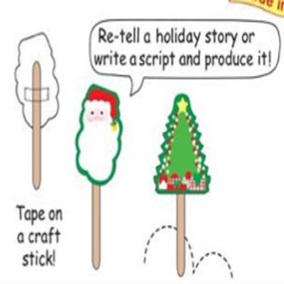 Creative Shapes Etc. - Mini Notepad - Santa Face Image 2