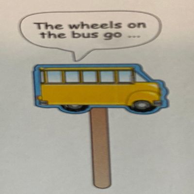 Creative Shapes Etc. - Mini Notepad - School Bus Image 2