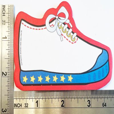 Creative Shapes Etc. - Mini Notepad - Sneaker Image 2