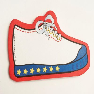 Creative Shapes Etc. - Mini Notepad - Sneaker Image 3