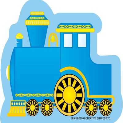Creative Shapes Etc. - Mini Notepad - Train Engine Image 1