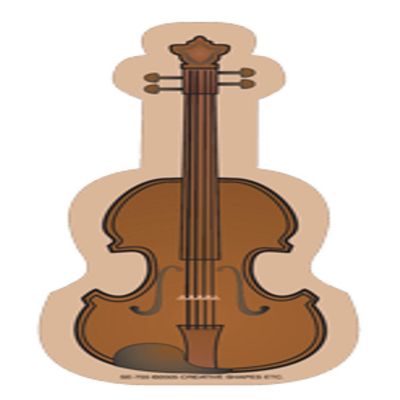 Creative Shapes Etc. - Mini Notepad - Violin Image 1
