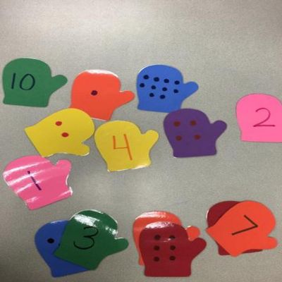 Creative Shapes Etc. - Mitten Assorted Color Creative Cut-outs- 5.5" Image 3