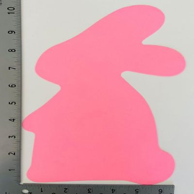 Creative Shapes Etc. - Rabbit Assorted Color Super Cut-outs- 8" X 10" Image 1