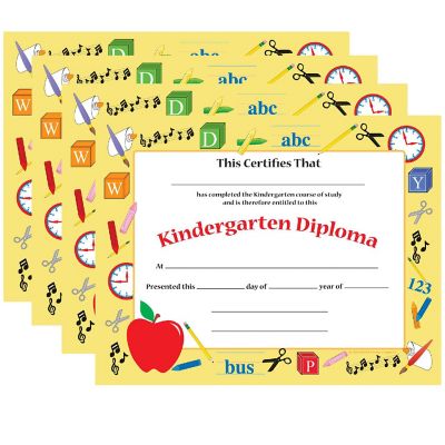 Creative Shapes Etc. - Recognition Certificate - Kindergarten Diploma Image 1