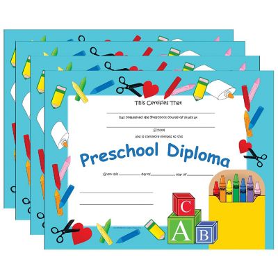 Creative Shapes Etc. - Recognition Certificate - Preschool Diploma Image 1