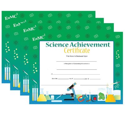 Creative Shapes Etc. - Recognition Certificate - Science Achievement Image 1