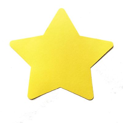 Creative Shapes Etc. - Star Large Single-color Creative Cut-outs- 5.5" Image 1