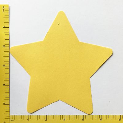 Creative Shapes Etc. - Star Large Single-color Creative Cut-outs- 5.5" Image 3