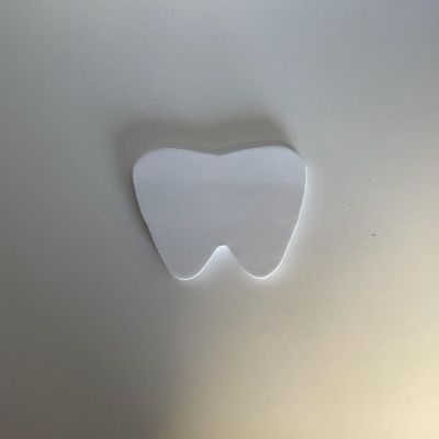 Creative Shapes Etc. - Sticky Shape Notepad - Tooth Image 2
