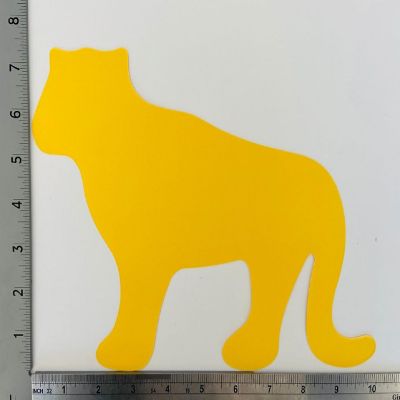 Creative Shapes Etc. - Tiger Assorted Color Super Cut-outs- 8&quot; X 10&quot; Image 1