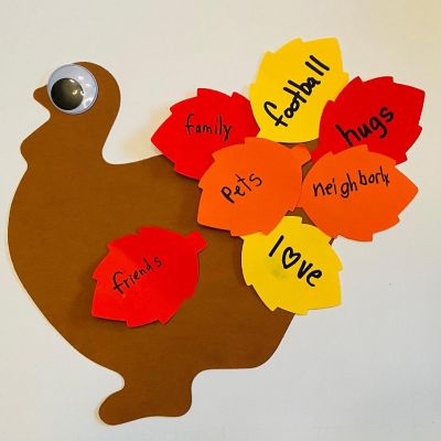 Creative Shapes Etc. - Turkey Single Color Super Cut-outs- 8&amp;#8221; X 10&amp;#8221; Image 3