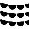 Creative Teaching Press Black Half-Dots EZ Border, 48 Feet Per Pack, 3 Packs Image 1