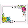 Creative Teaching Press Bright Blooms Doodly Blooms Labels, 36 Per Pack, 6 Packs Image 1