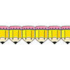 Creative Teaching Press Doodle Pencils EZ Border, 48 Feet Per Pack, 3 Packs Image 1