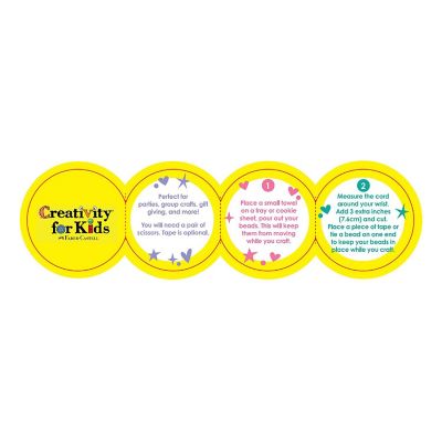 Creativity for Kids Bead Jewelry Jar-Rainbow Image 1