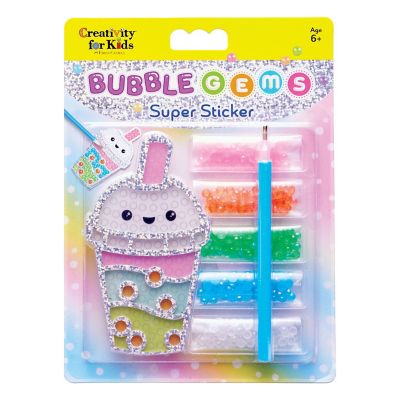 Creativity for Kids Bubble Gems(TM) Super Sticker Kit-Bubble Tea Image 1