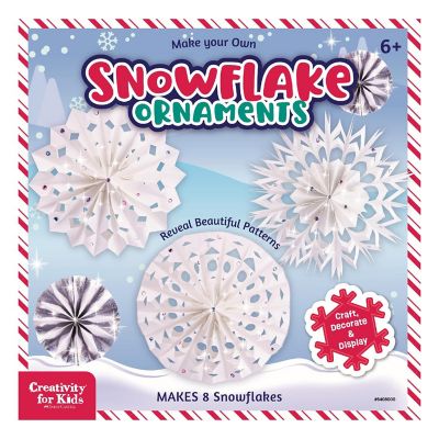 Creativity For Kids Make Your Own-Snowflake Ornaments Image 1