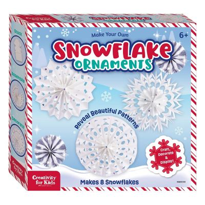 Creativity For Kids Make Your Own-Snowflake Ornaments Image 1