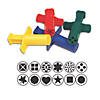 Creativity Street&amp;#174; Dough Extruders, 12 Assorted Patterns, Approx. 3", 72 Pieces Image 1