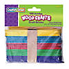 Creativity Street Jumbo Craft Sticks, Bright Hues Assorted, 6" Proper .75", 100 Per Pack, 12 Packs Image 1