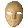 Creativity Street Papier Mach Mask, 8" Proper 5-1/4", Pack of 12 Image 1