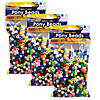Creativity Street Pony Beads, Assorted Bright Hues, 6 mm x 9 mm, 1000 Per Pack, 3 Packs Image 1