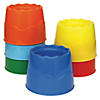 Creativity Street Stable Water Pots, Assorted Colors, 4.5" Diameter, 6 Per Pack, 2 Packs Image 1