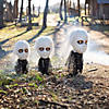 Creepy Doll Head Halloween Light Up Yard Stakes Image 1