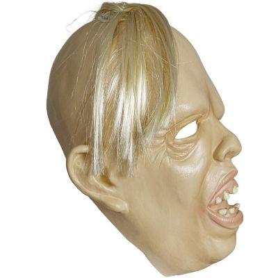 Creepy Scary Costume Mask - Ugly Funny Rubber Face Masks Toy Props Costume Accessories for Adults and Children Image 3
