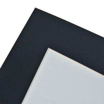 Crescent Die-Cut Mat Boards, 16 x 20 Inches, Smooth Black, Pack of 10 Image 1