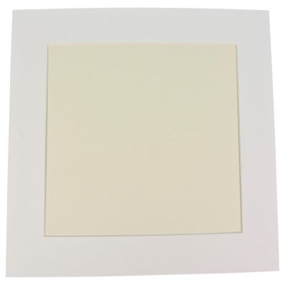 Crescent Premium Pre-Cut Mat, 12 x 16 Inches, White, Pack of 10 Image 1