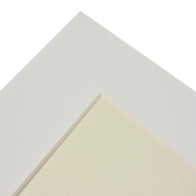 Crescent Premium Pre-Cut Mat, 12 x 16 Inches, White, Pack of 10 Image 1