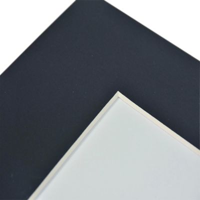 Crescent Premium Pre-Cut Mat, 22 x 28 Inches, Black, Pack of 10 Image 1