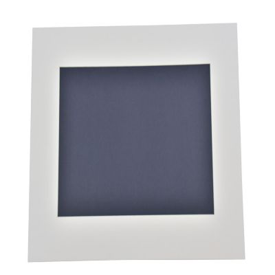 Crescent Premium Pre-Cut Mats, 18 x 24 Inches, Bright White, Pack of 10 Image 1