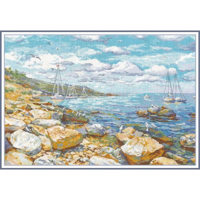 Crimean coast 1177 Oven Counted Cross Stitch Kit Image 1