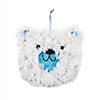 Crinkle Tissue Paper Polar Bear Craft Kit- Makes 12 Image 1