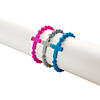 Cross Rubber Bracelets - 12 Pc. Image 1