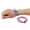 Cross Rubber Bracelets - 12 Pc. Image 1